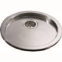 Single Stainless Steel Round Drainer - CDA