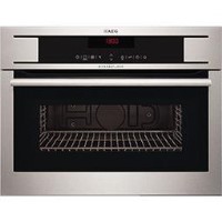 AEG KR8403101M COMPETENCE Built-in Combination Microwave Oven Anti-fingerprint Coated Stainless Steel