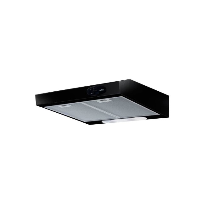 Elica 60cm Visor Cooker Hood Black KREAST60BLK Appliances Direct