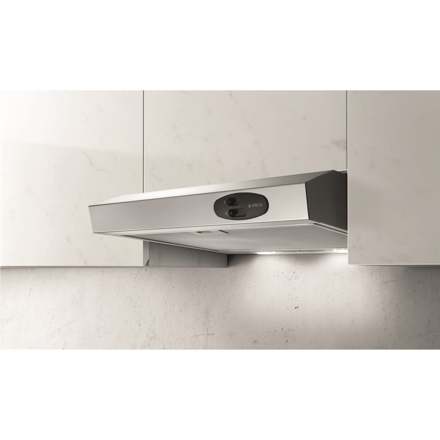 Elica 60cm Visor Cooker Hood - Stainless Steel
