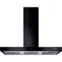 Refurbished Smeg Symphony KS110BLE 110cm Chimney Cooker Hood Black