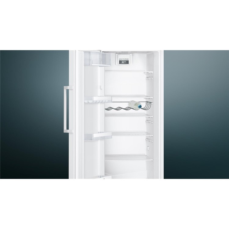 Siemens KS29VVW3P iQ300 290L 161x60cm Freestanding Fridge - White