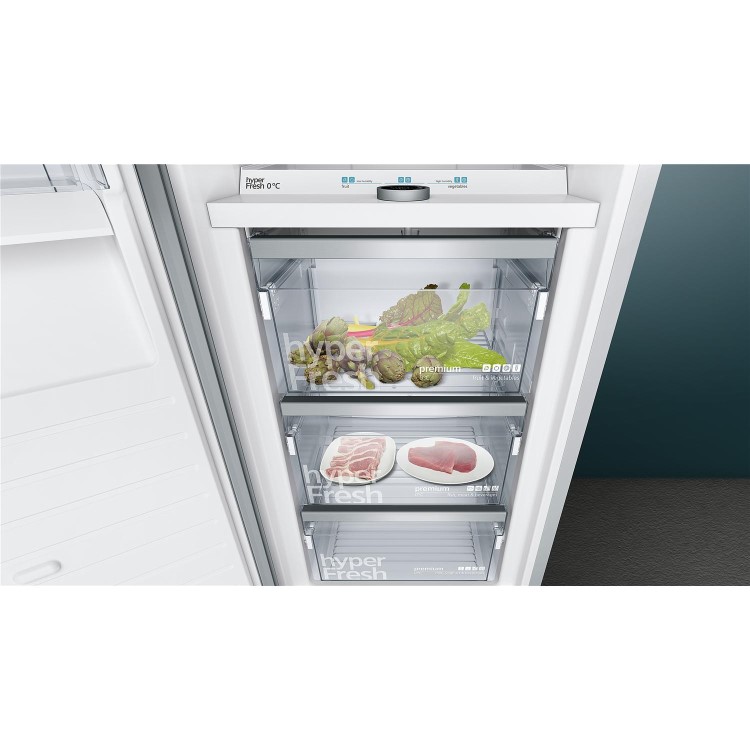 Refurbished Siemens KS36FPI4P Freestanding 300 Litre Fridge Stainless Steel