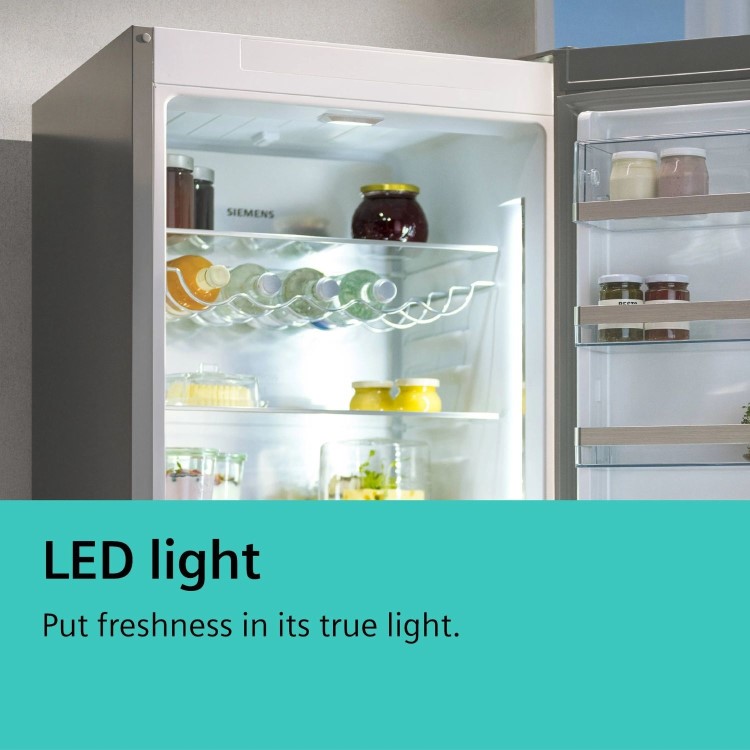 Siemens 402 Litre Freestanding Fridge - Stainless Steel