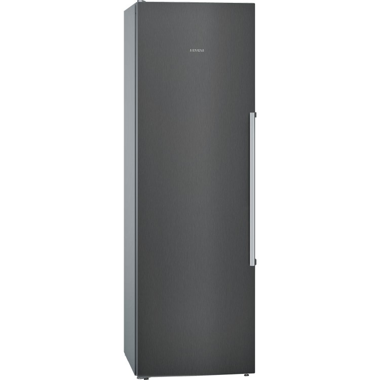 Siemens KS36VAX3P iQ700 346L  Freestanding Fridge With hyperFresh Drawer - AntiFingerprint Black Steel