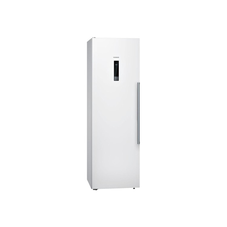 Siemens KS36VBW3P iQ500 186x60cm 346L Freestanding Larder Fridge With hyperFresh Plus Drawer - White