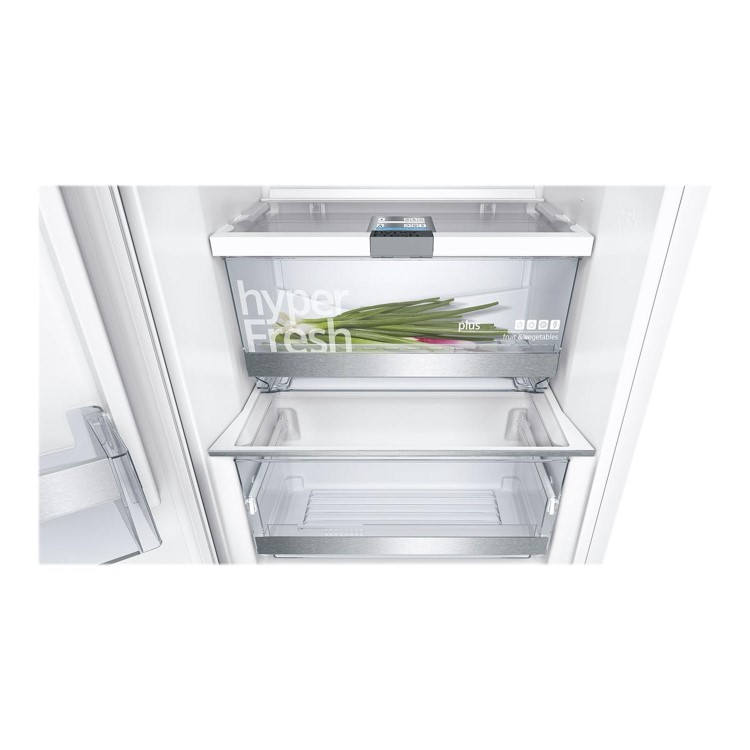 Siemens KS36VBW3P iQ500 186x60cm 346L Freestanding Larder Fridge With hyperFresh Plus Drawer - White