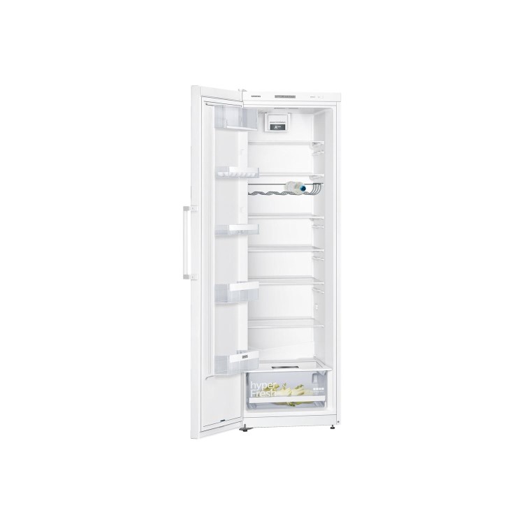 Siemens KS36VVW3P iQ300 186x60cm 346L Freestanding Larder Fridge - White