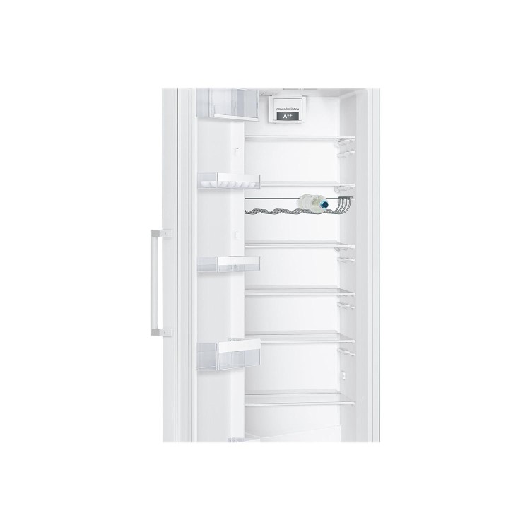Siemens KS36VVW3P iQ300 186x60cm 346L Freestanding Larder Fridge - White
