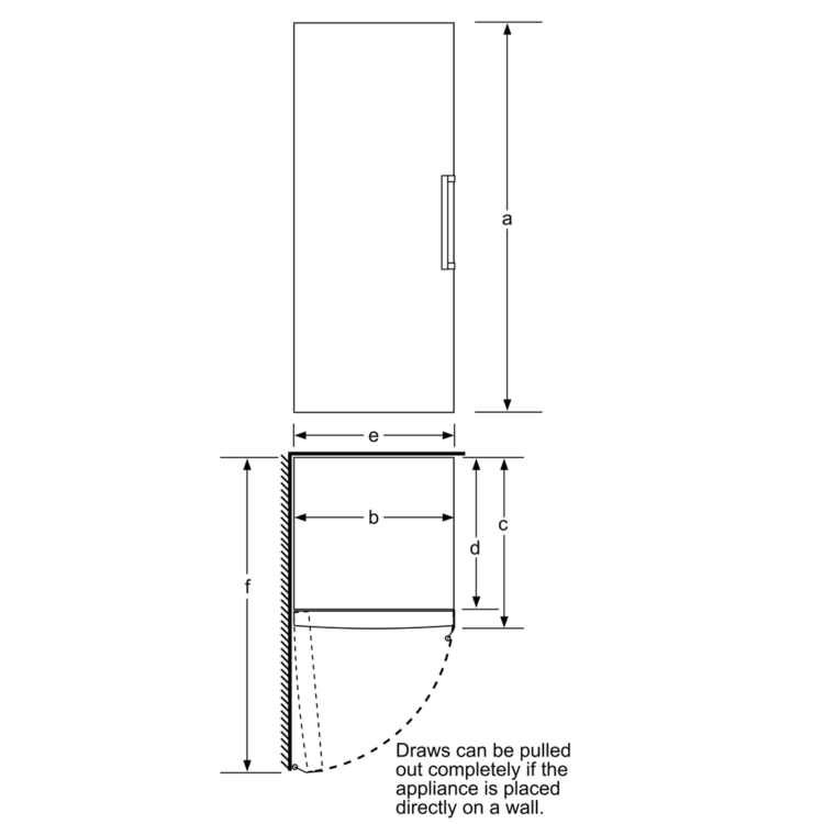 Siemens KS36WPI30 iQ700 187x60cm 346L Freestanding Fridge - Anti-fingerprint Stainless Steel