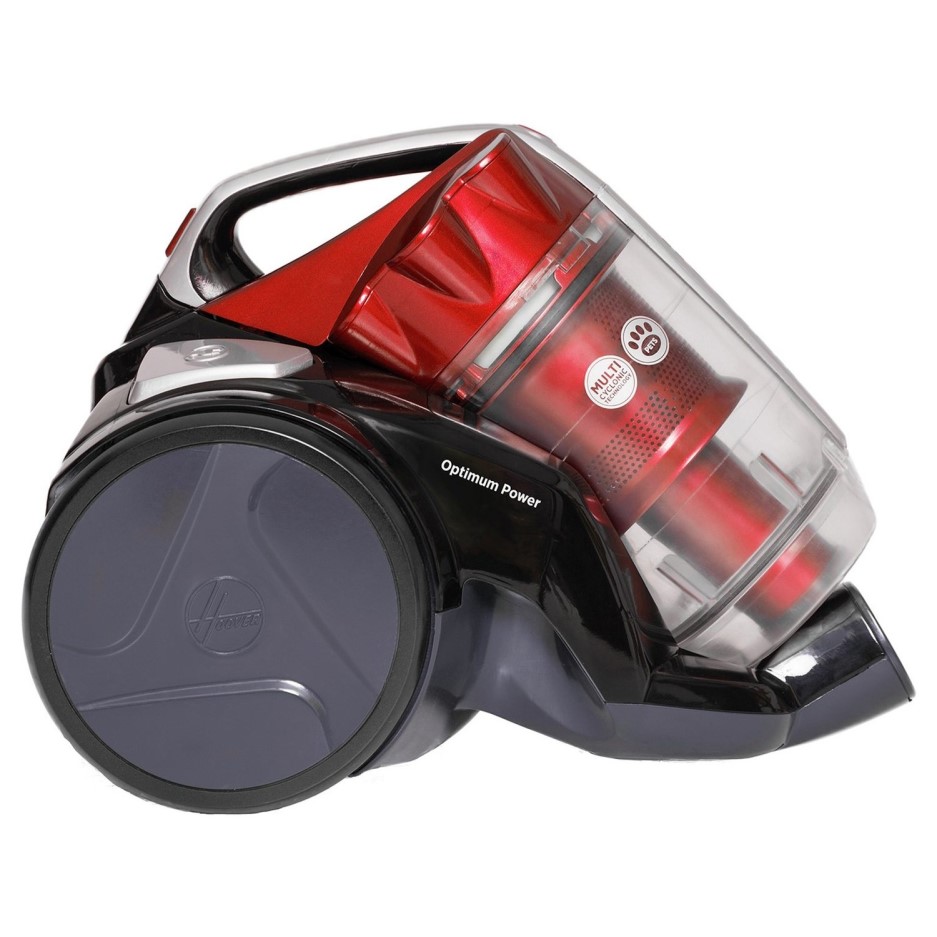 Hoover KS51_0P2 Optimum Power Pet Cylinder Vacuum Cleaner Metallic