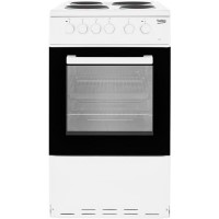 Refurbished Beko KS530W 50cm Electric Cooker White