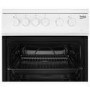Refurbished Beko KS530W 50cm Electric Cooker White