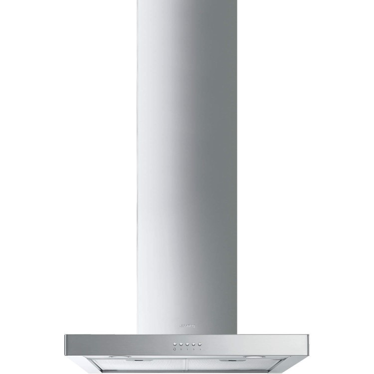 GRADE A2 - Smeg KS60XE-2 Symphony 60cm T-Shape Chimney Cooker Hood Stainless Steel