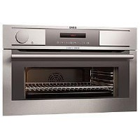 AEG KS7100000M Compact Electric Built-in Single Oven In Stainless Steel With Anti-fingerprint Coating