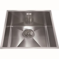 CDA KSC13SS Undermount Designer Square Cut Single Bowl