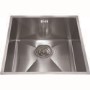 CDA KSC13SS Undermount Designer Square Cut Single Bowl