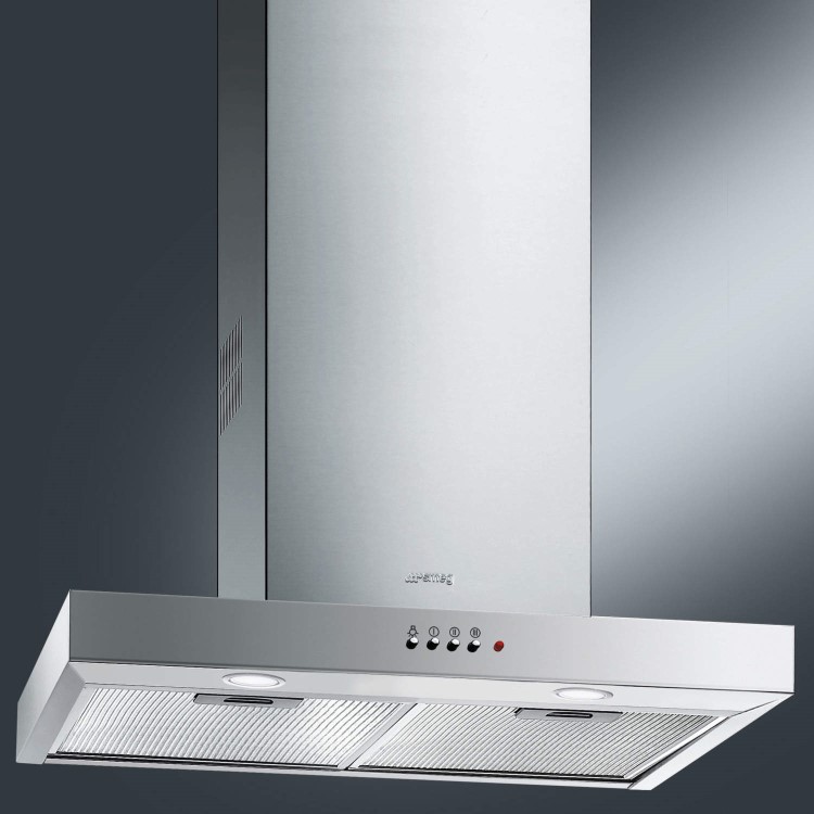 Smeg KSE61X-1 Cucina 60cm Chimney Cooker Hood Stainless Steel