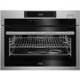 Refurbished AEG KSE782220M SteamBoost Multifunction Compact Steam Oven With ProSight Touch Controls Stainless Steel