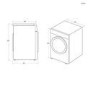 Candy Smart 8kg Condenser Tumble Dryer - White