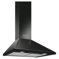 GRADE A2 - Smeg KSED65NEE 60cm Chimney Cooker Hood Black