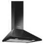 GRADE A2 - Smeg KSED65NEE 60cm Chimney Cooker Hood Black