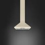 Smeg 60cm Chimney Cooker Hood - Cream