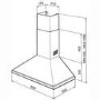 GRADE A2 - Smeg KSED65XE 60cm Chimney Cooker Hood Stainless Steel