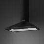 Smeg 90cm Chimney Cooker Hood - Black