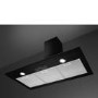 Smeg 90cm Chimney Cooker Hood - Black