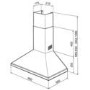 Refurbished Smeg KSED95XE 90cm Chimney Hood Stainless Steel