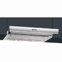 KSET610X Smeg KSET610X 60cm Wide Telescopic Cooker Hood Stainless Steel Front