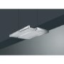 Smeg KSET61E Cucina 60cm Telescopic Cooker Hood Grey With Stainless Steel Effect Front