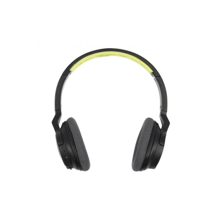 Kitsound Exert Sports Bluetooth Headphones with Mic & Adjustable Carry Pouch - Black