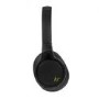 Kitsound Exert Sports Bluetooth Headphones with Mic & Adjustable Carry Pouch - Black