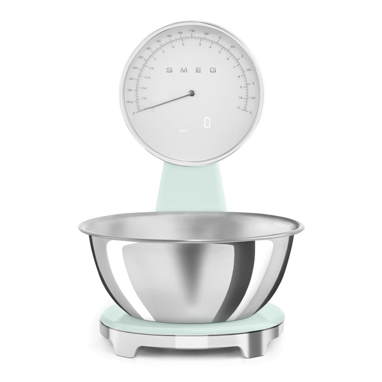 Smeg 50's Style Kitchen Scales - Pastel Green