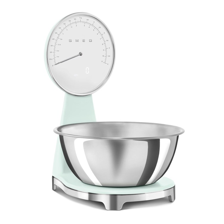 Smeg 50's Style Kitchen Scales - Pastel Green