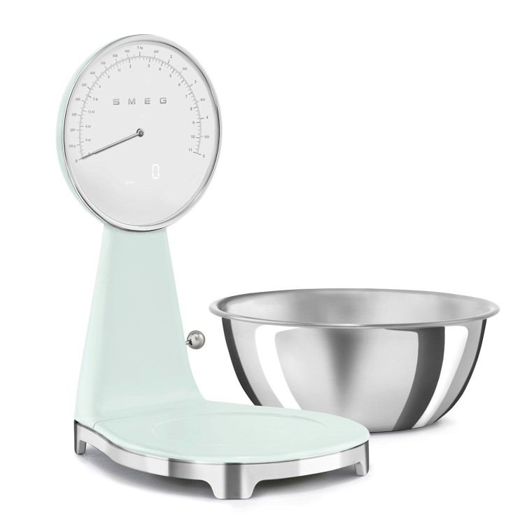Smeg 50's Style Kitchen Scales - Pastel Green