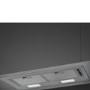 Refurbished Smeg KSG70E 73cm Canopy Cooker Hood Silver