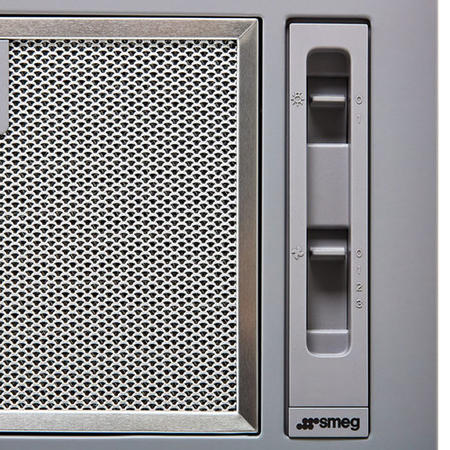 Refurbished Smeg KSG70E 73cm Canopy Cooker Hood Silver