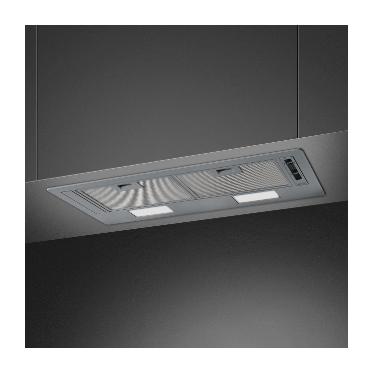 Refurbished Smeg KSG70E 73cm Canopy Cooker Hood Silver