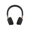 KitSound Harlem Wireless Bluetooth On-Ear Headphones with Mic - Rose Gold