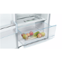 Bosch Serie 4 176x60cm 324L Freestanding Fridge - Stainless Steel Look