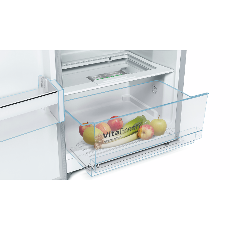 Bosch Serie 4 176x60cm 324L Freestanding Fridge - Stainless Steel Look