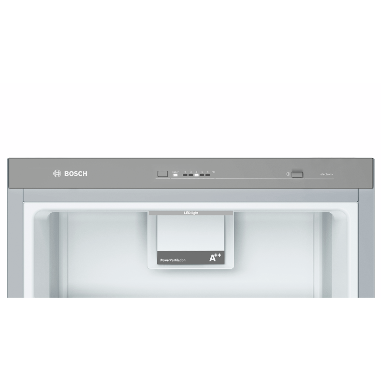 Bosch Serie 4 176x60cm 324L Freestanding Fridge - Stainless Steel Look