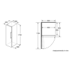 Bosch Series 4 324 Litre Upright Freestanding Fridge - White