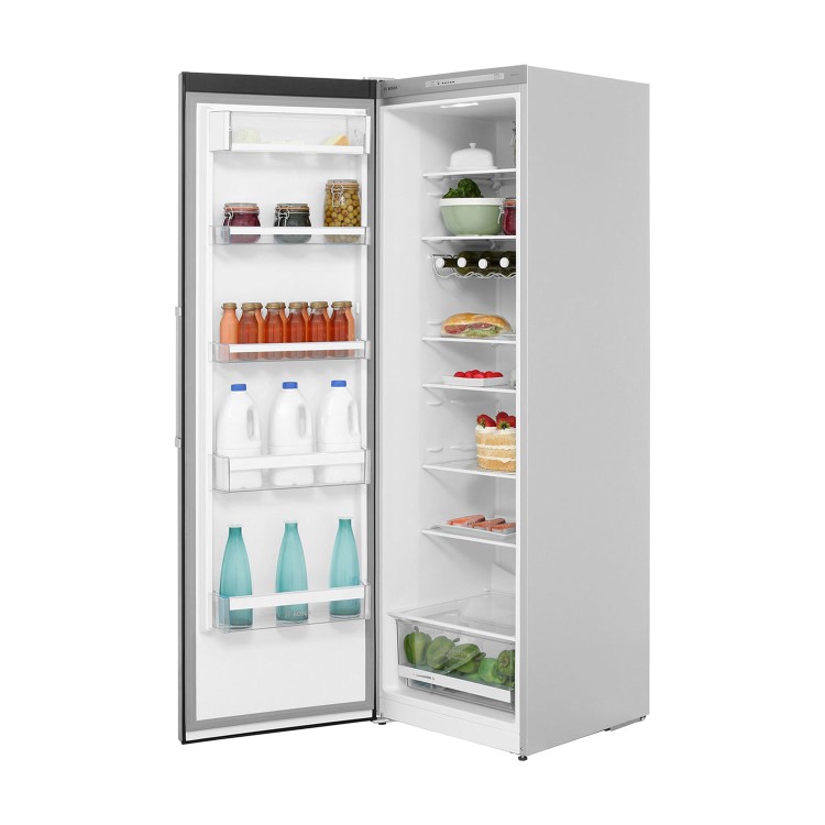 Bosch KSV36VB30G 60cm Wide Freestanding Fridge - Black