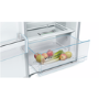 Bosch Series 4 346 Litre Upright Freestanding Fridge With VitaFresh  - White