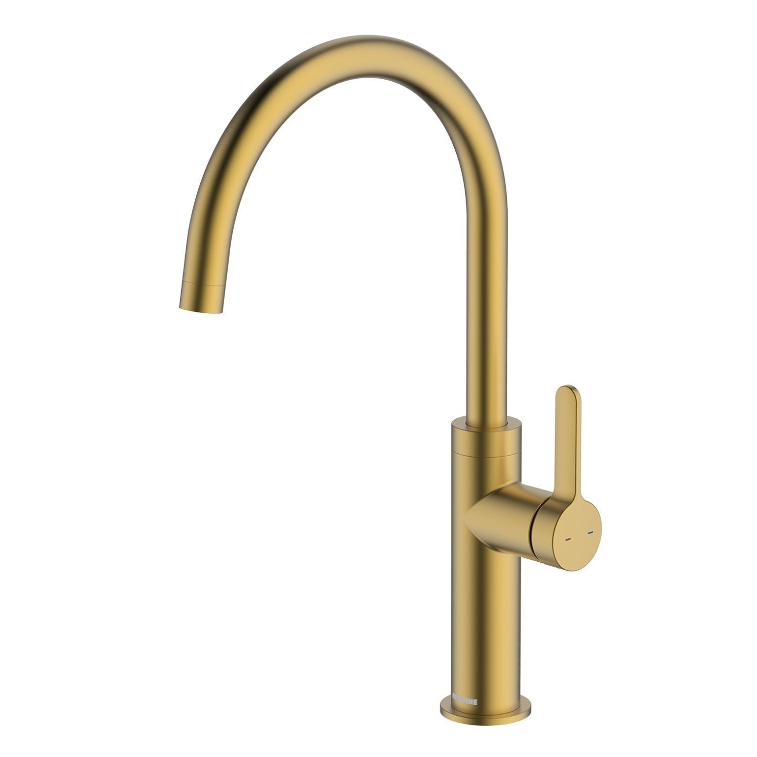 McAlpine Torridon Single Lever Kitchen Mixer Tap - Brass