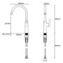 McAlpine Torridon Single Lever Kitchen Mixer Tap - Matt Black